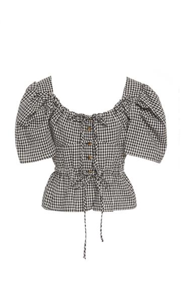 Ciao Lucia Eliza Top Gingham