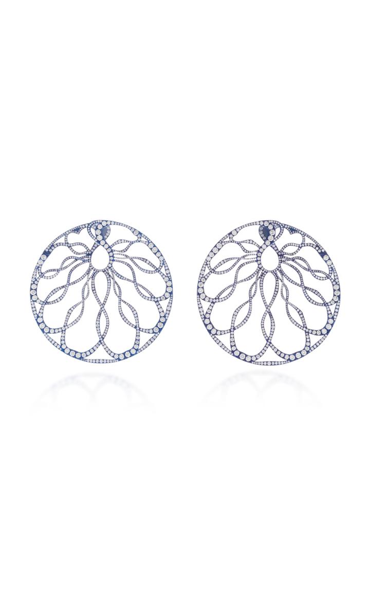 Arunashi One-of-a-kind Diamond Hoop Earrings