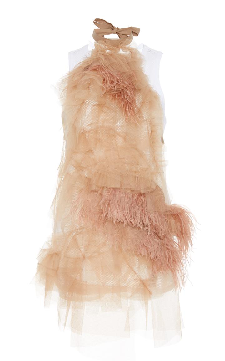 N 21 N&deg;21 Netted Feather Tank