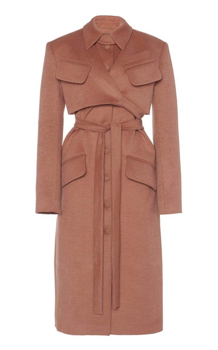 Moda Operandi Matriel Multi-pocket Fitted Coat