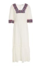 Sea Leah Linen Midi Dress