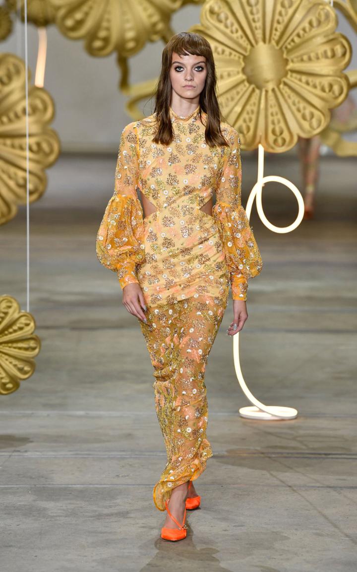 Alice Mccall Celestial Creature Cut Out Dress