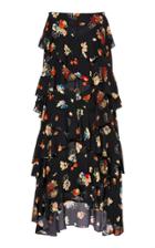 Libertine Nina Simone Floral Ruffle Skirt