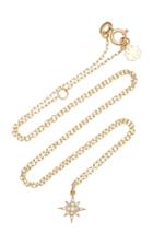 Noush Jewelry North Star 14k Gold And Diamond Necklace