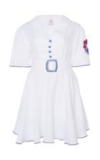 Gl Hrgel Belted Linen Shirt Dress