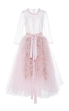 Ryan Lo Sheer Top Tulle Gown