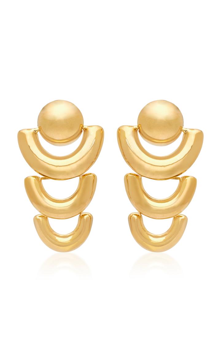 Agmes Short Joan Gold Vermeil Earrings