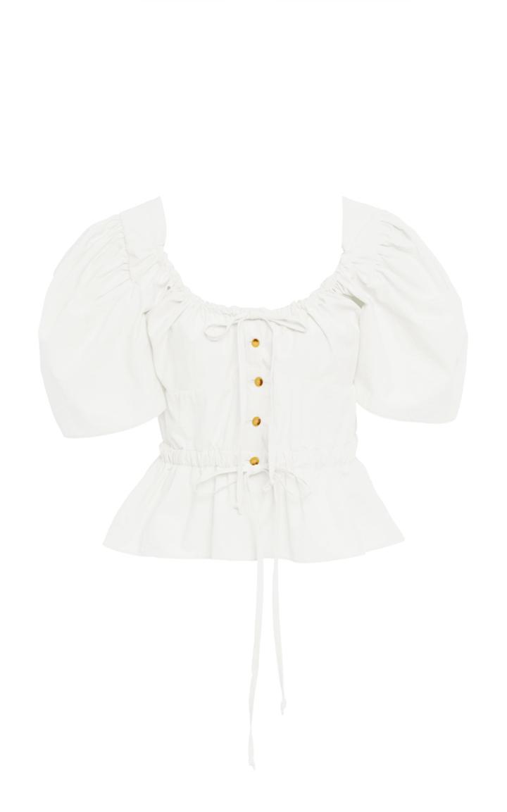 Ciao Lucia Ezio Cotton-poplin Top