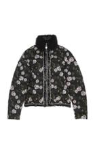 Giambattista Valli Floral Embroidered Puffer Jacket