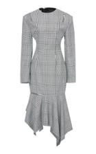 Monse Glen Plaid Zip Dress