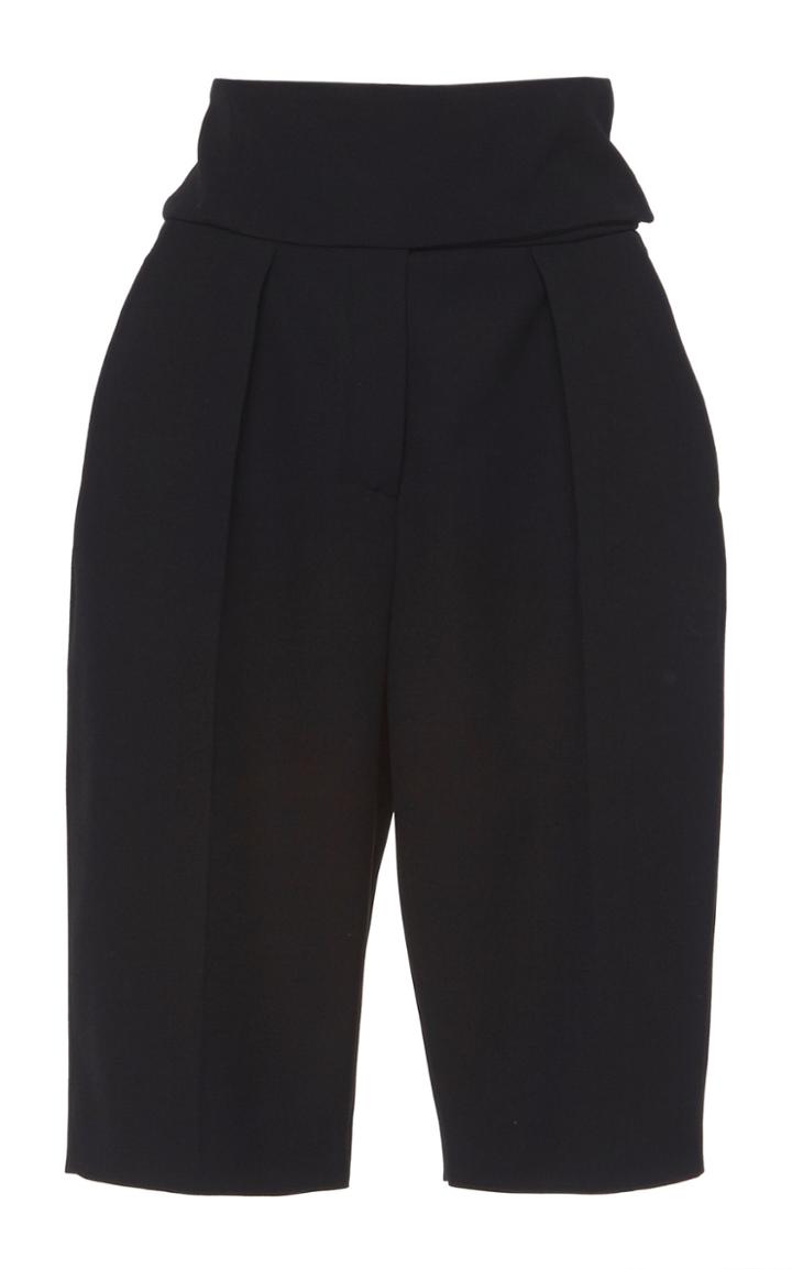 Alexandre Vauthier Tailored Wool Gabardine Shorts