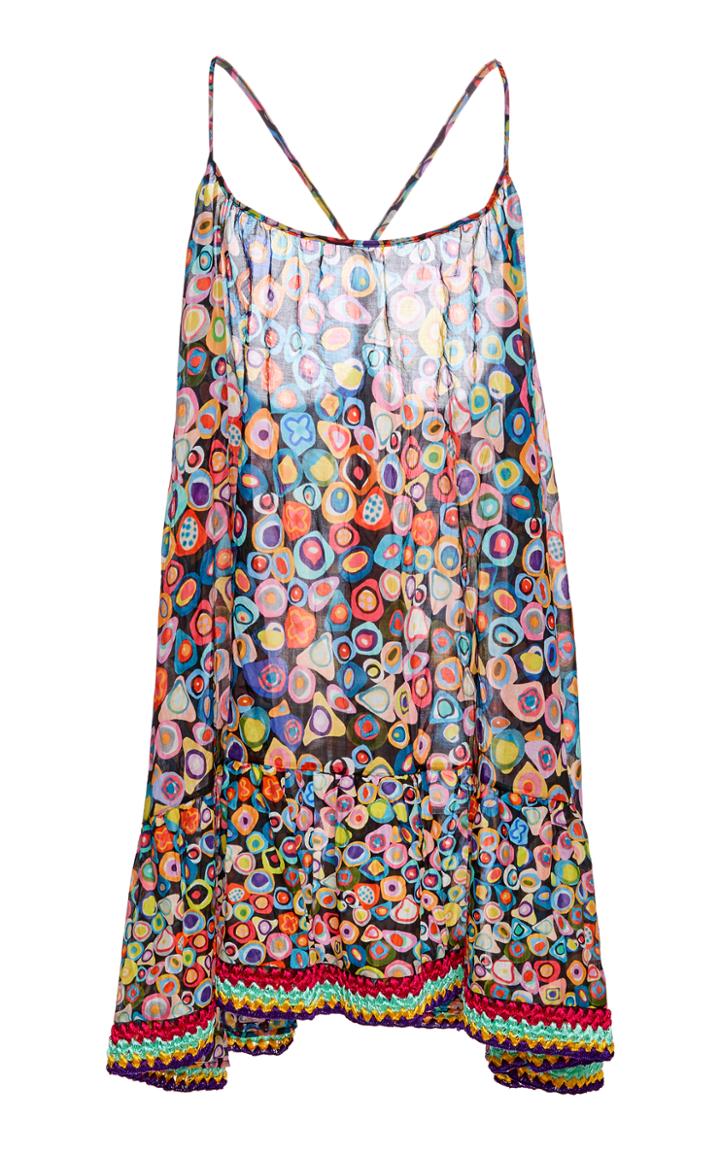 Missoni Mare Relaxed Crossover Mini Dress