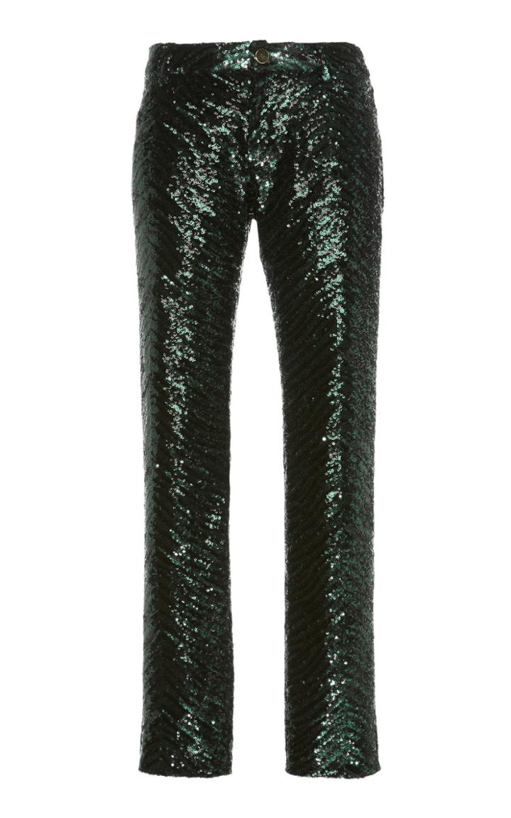 Alexandre Vauthier Shimmer Skinny Pant