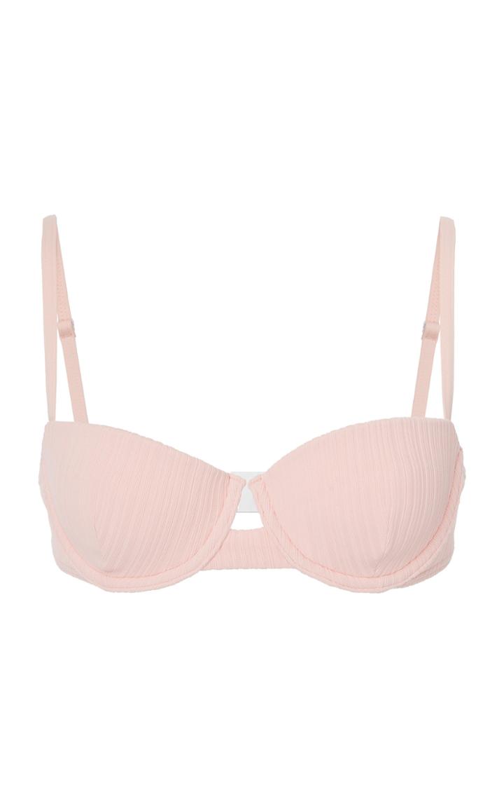 Onia Dalia Ribbed Bikini Top