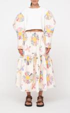 Moda Operandi Sea Linden Patchwork Quilted Cotton Top