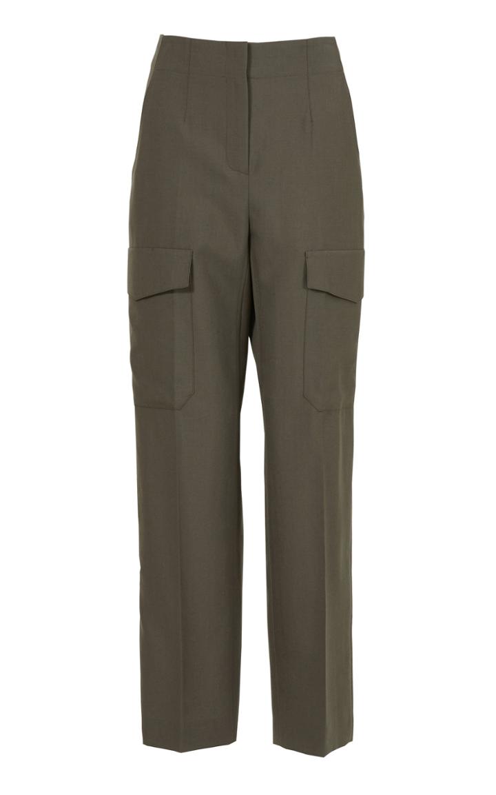 Moda Operandi Lvir Summer Wool-blend Cargo Pants Size: S