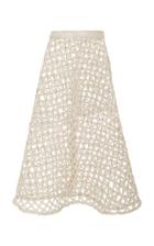 Cult Gaia Belle Fisherman Basket Cotton Skirt