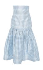 Leal Daccarett Torombolo Gingham Skirt