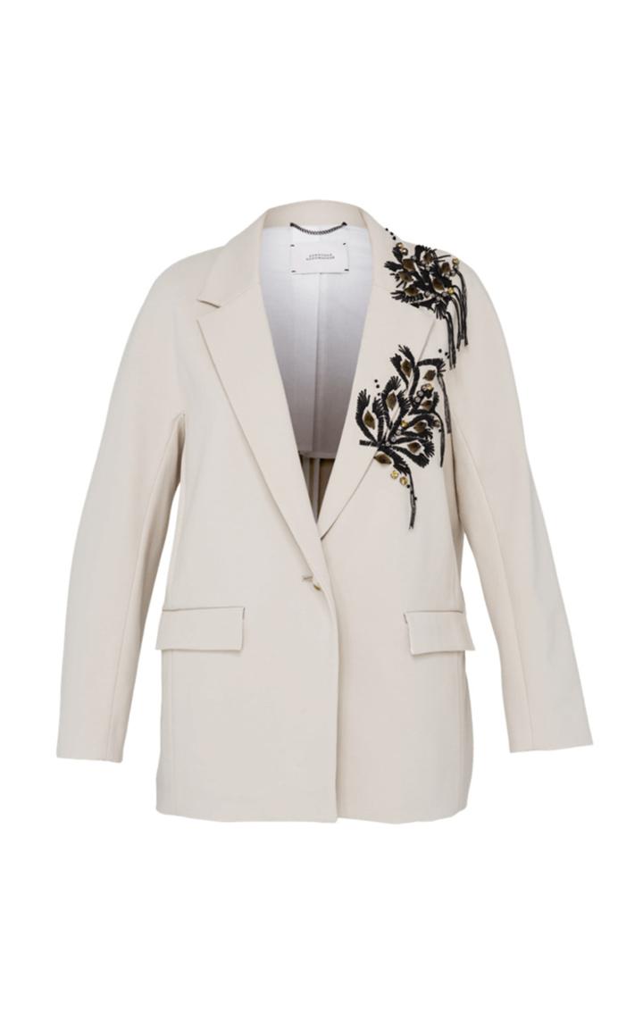 Moda Operandi Dorothee Schumacher Emotional Essence Embellished Crepe Blazer