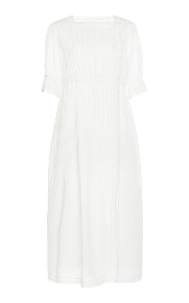 Moda Operandi Sir The Label Caprice Pleated Midi Dress