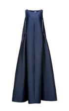 Moda Operandi Huishan Zhang Addison Satin Trapeze Gown