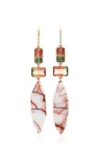 Guita M White Quartz Earrings