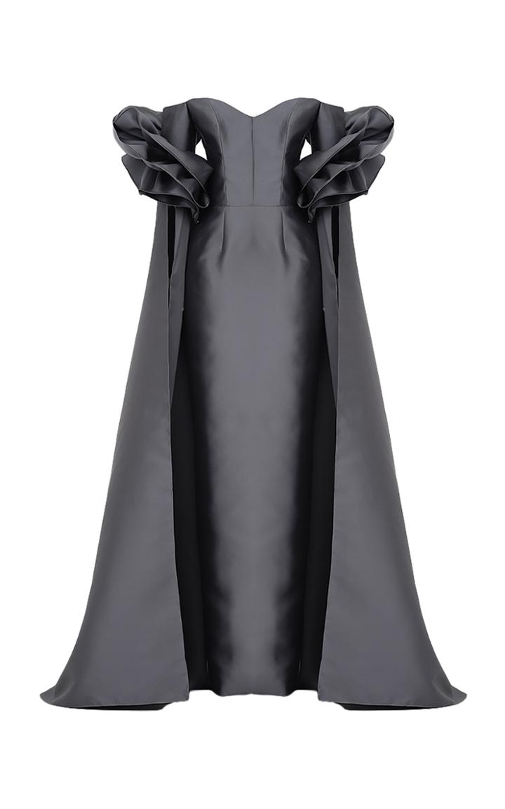 Mark Bumgarner Adriana Off-the-shoulder Gown