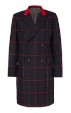 Paul Smith British Check Double-breasted Coat