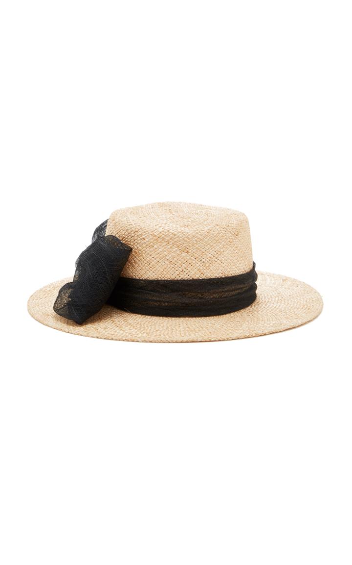 Eugenia Kim Agata Straw Hat With Bow