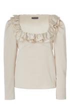 Alexachung Square Neck Frill Top
