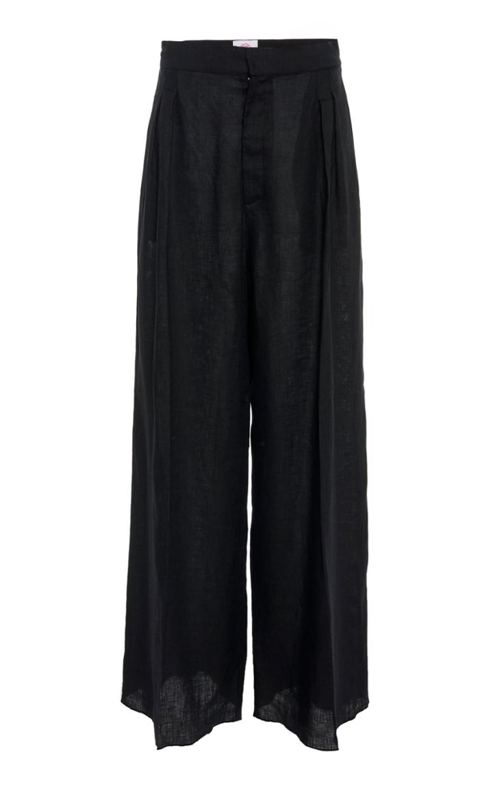 Gl Hrgel Linen Wide-leg Trousers