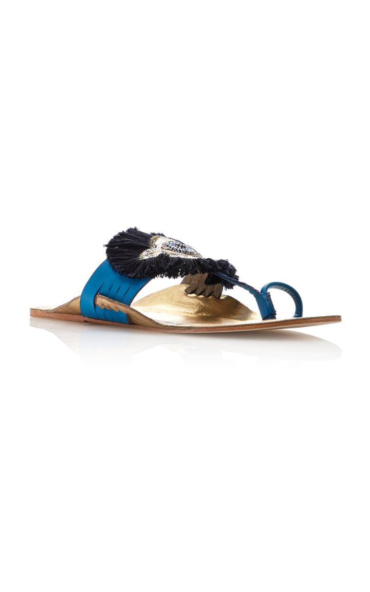 Figue Metallic Evil Eye Sandal