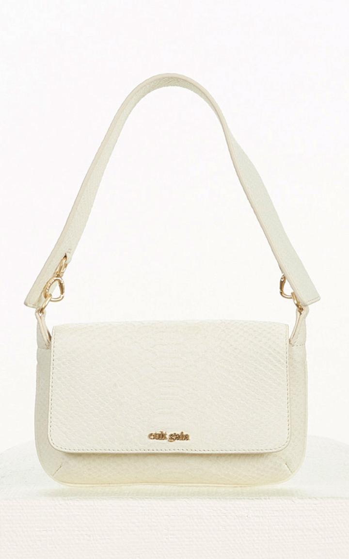 Moda Operandi Cult Gaia Damara Snake-effect Leather Shoulder Bag