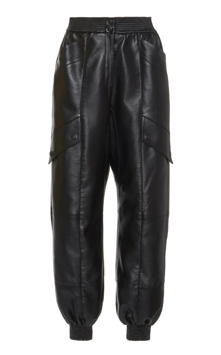 Moda Operandi Matriel Faux Leather Cargo Pants