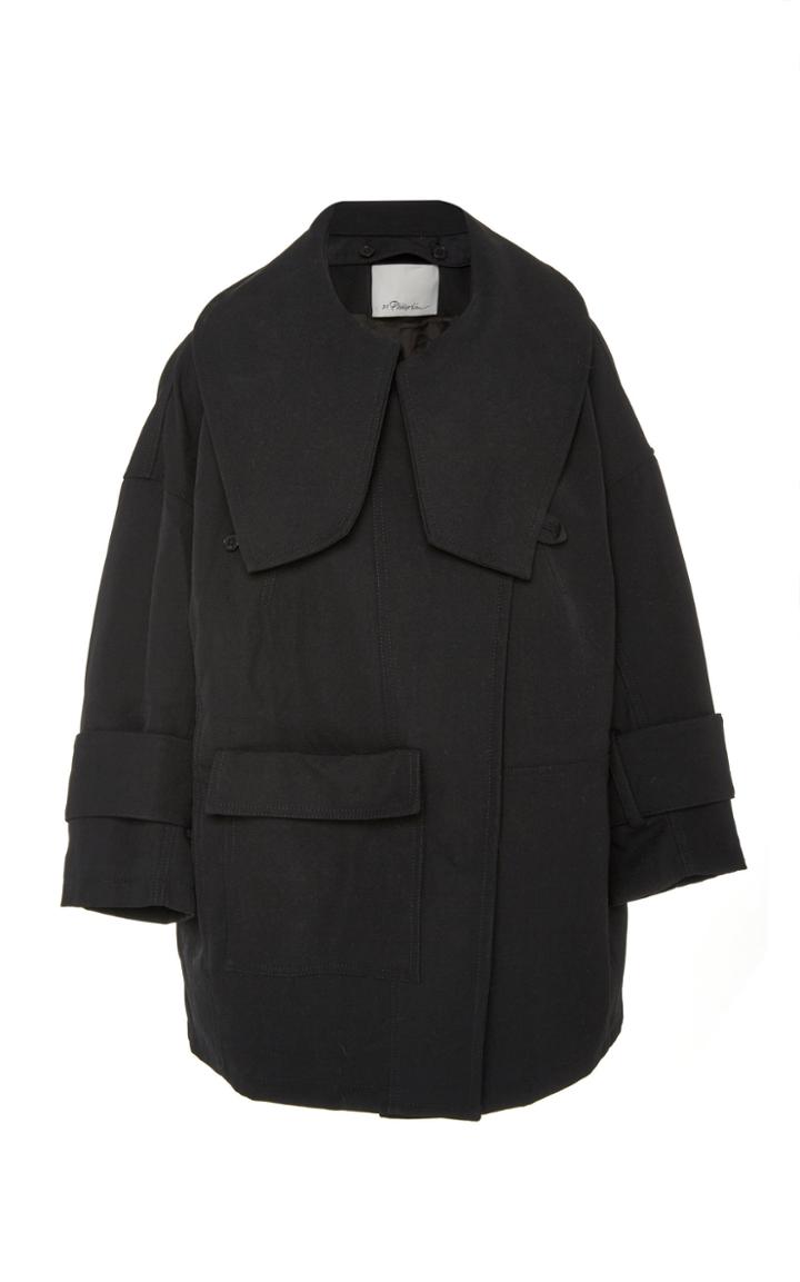 3.1 Phillip Lim Detachable Wool Collar Jacket