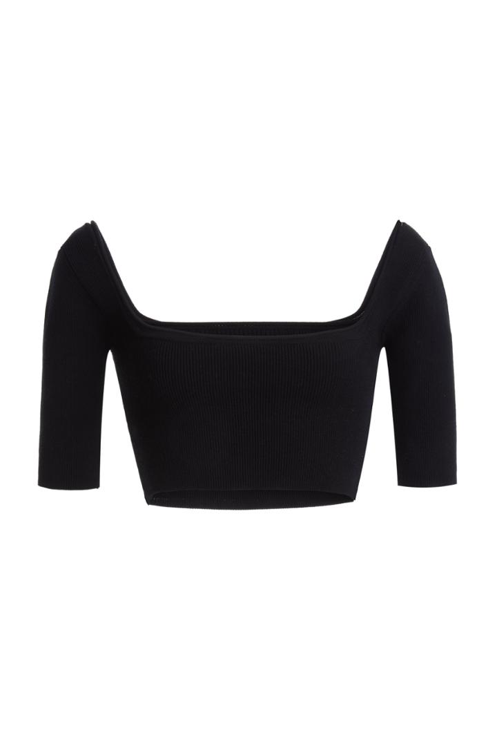 Moda Operandi Jacquemus Arancia Stretch-jersey Crop Top