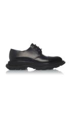 Alexander Mcqueen Thick-soled Leather Oxfords