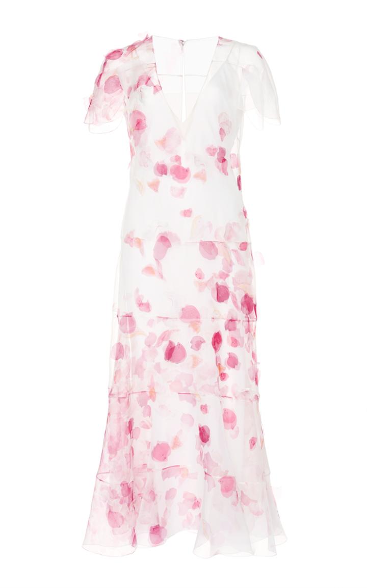 John Galliano Embroidered Petal Dancing Dress