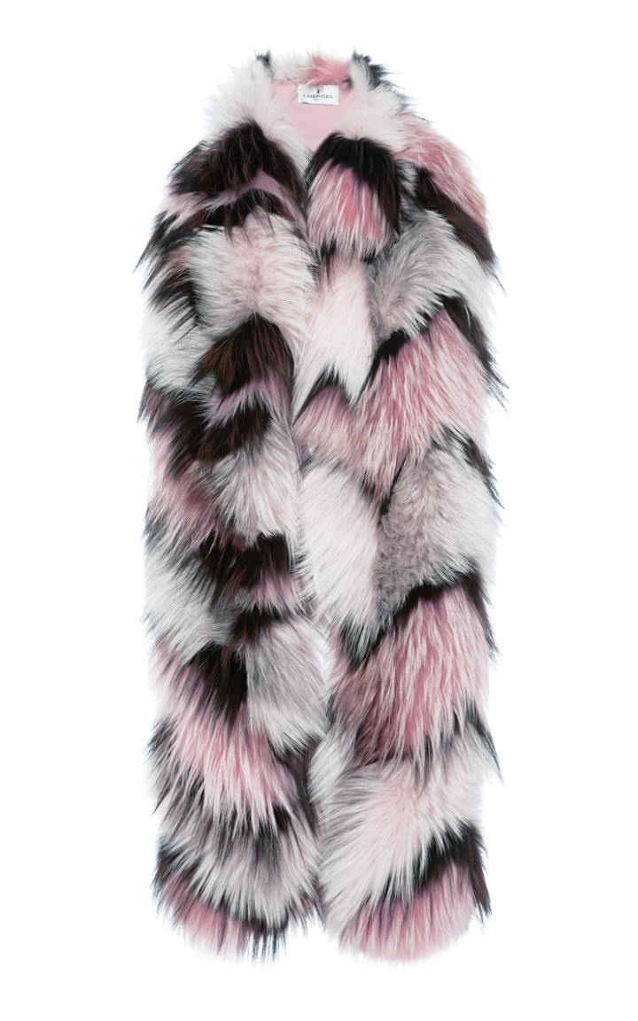 J. Mendel Chevron Mink Stole