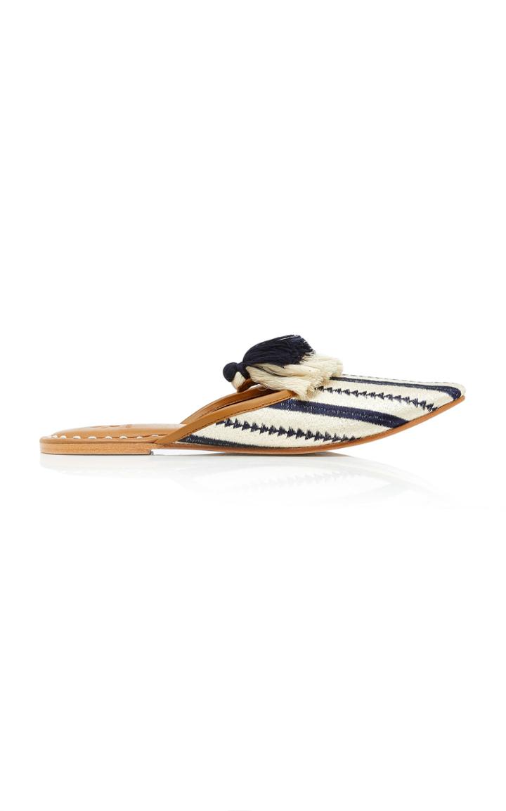 Figue Audrey Arrow Stripe Slide