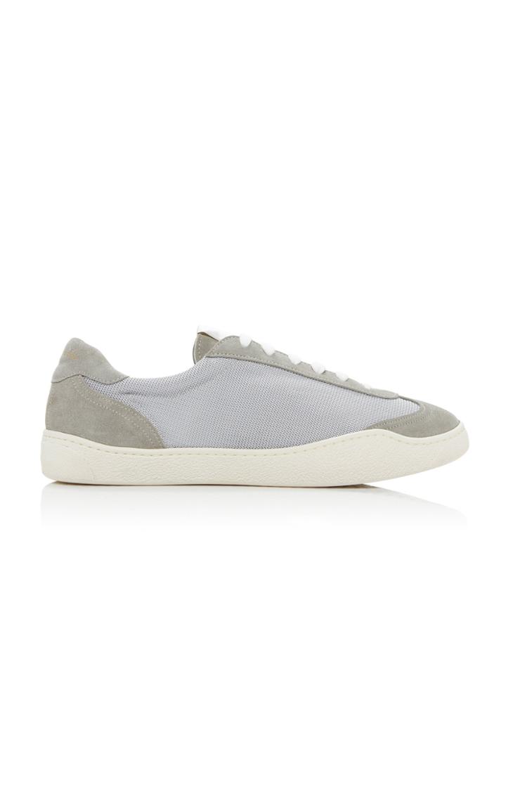 Acne Studios Lars Dragon Mesh And Suede Sneakers