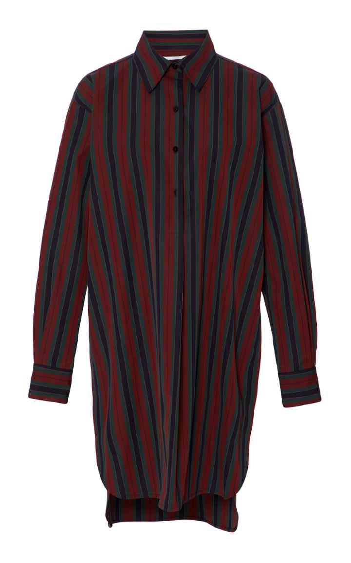 Rosetta Getty Barcode Stripe Tunic Shirt