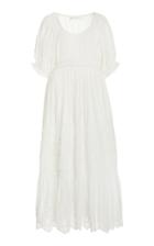 Moda Operandi Loveshackfancy Lupita Cotton-broderie Dress