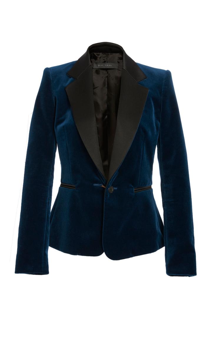 Elie Saab Tailored Velvet Jacket
