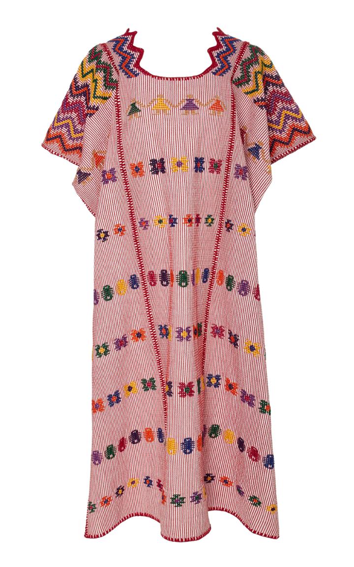 Pippa Holt Pink Cotton Midi Caftan