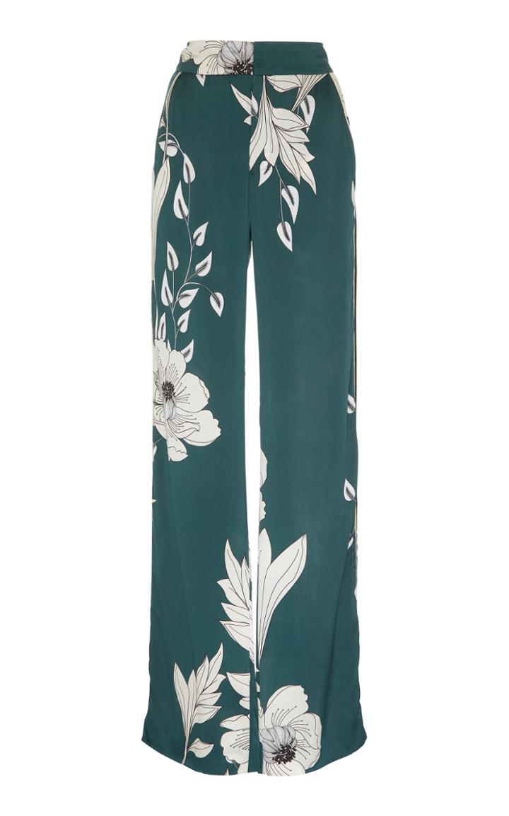 Johanna Ortiz Cappadocia Silk Satin Pants