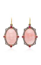 Arman Sarkisyan Pink Opal Earrings