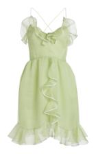 Moda Operandi Giambattista Valli Silk Georgette Ruffle Mini Dress