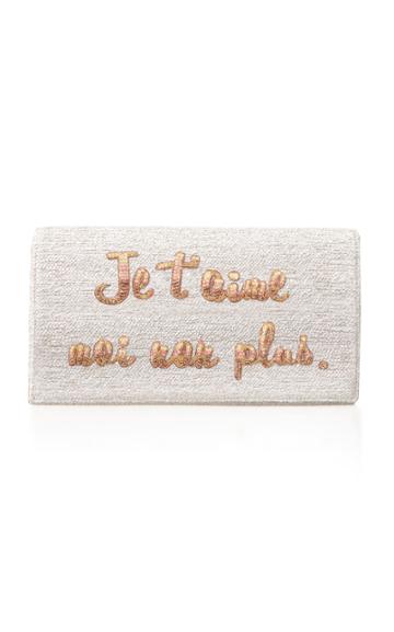 Preciously Paris Je T'aime Moi Non Plus Handmade Clutch