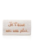 Preciously Paris Je T'aime Moi Non Plus Handmade Clutch